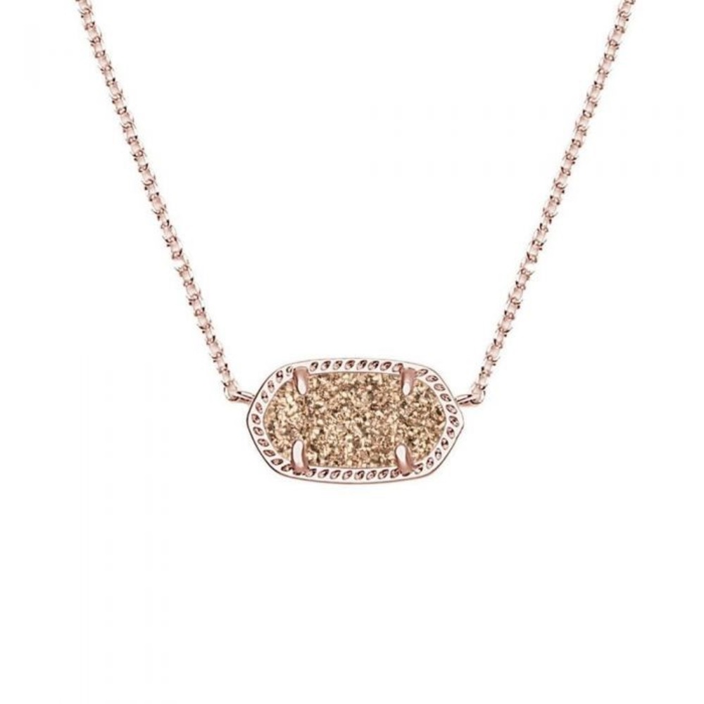 KENDRA SCOTT brown necklace